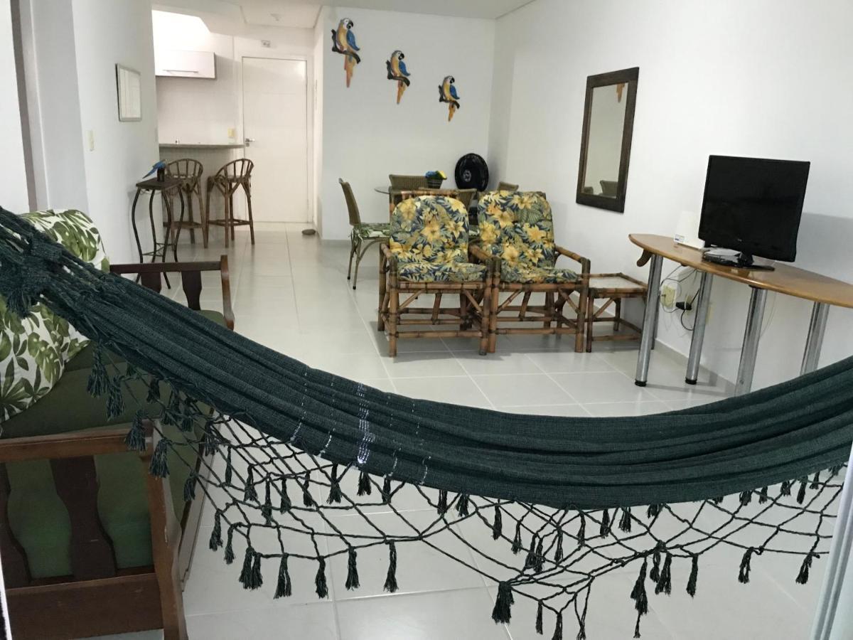 Apartamento Pe Na Areia Frente Para O Mar E Piscina Na Prainha Caraguatatuba Εξωτερικό φωτογραφία
