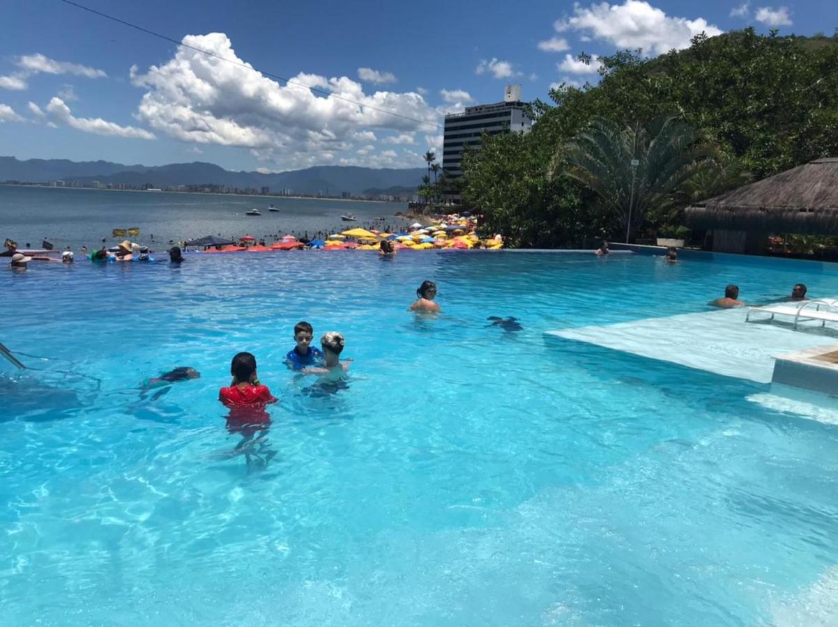 Apartamento Pe Na Areia Frente Para O Mar E Piscina Na Prainha Caraguatatuba Εξωτερικό φωτογραφία